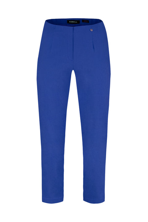 ROBELL : Lena 09 Ankle Trousers - Blue