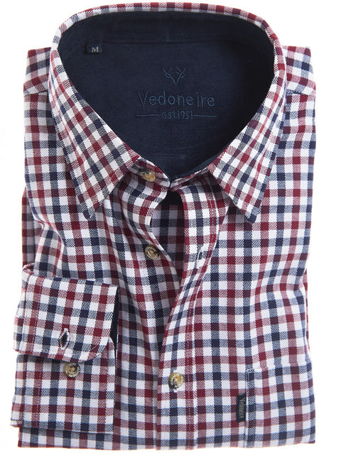 VEDONEIRE : Walcot Brushed Cotton Shirt