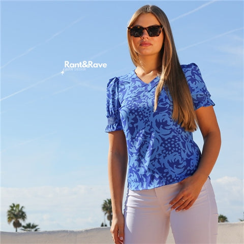RANT & RAVE : Leanne Top - Blue