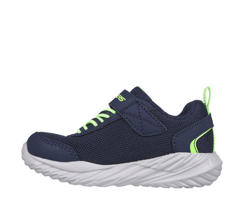 SKECHERS : Toddlers Nitro Sprint Shoes - Navy