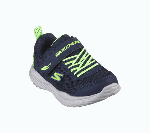 SKECHERS : Toddlers Nitro Sprint Shoes - Navy