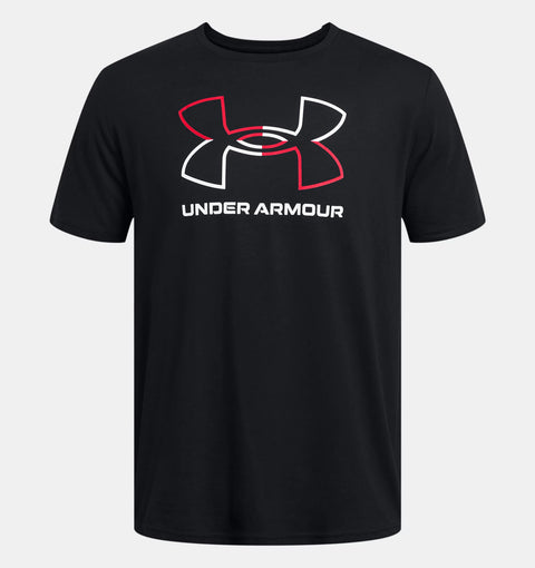 UNDER ARMOUR : Foundation SS T-Shirt - Black
