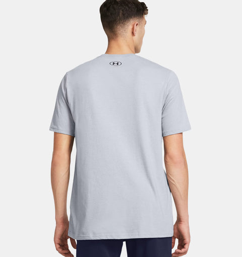 UNDER ARMOUR : Foundation SS T-Shirt - Grey