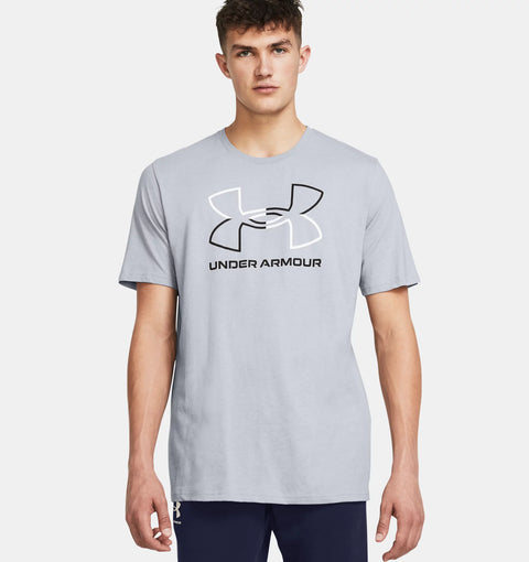 UNDER ARMOUR : Foundation SS T-Shirt - Grey