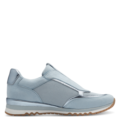 MARCO TOZZI : Slip in Trainers - Light Blue