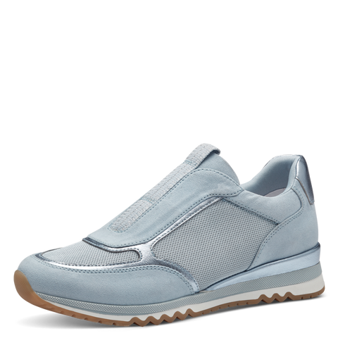 MARCO TOZZI : Slip in Trainers - Light Blue