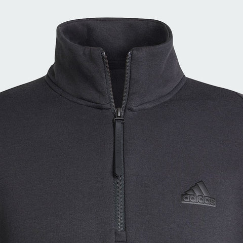 ADIDAS : Z.N.E. Half-Zip Sweatshirt - Black
