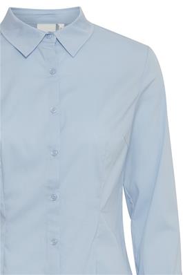 ICHI : Dima Long Sleeve Shirt - Blue