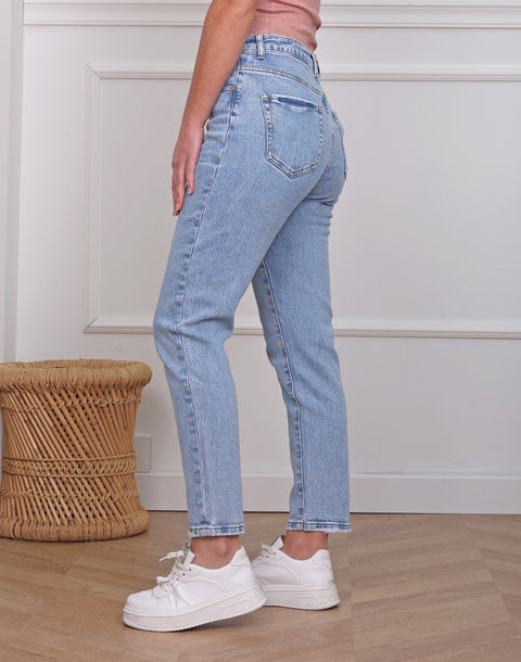 COPE CLOTHING : Mom Fit Jeans