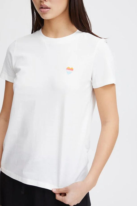 ICHI : Camino T-Shirt - Cream