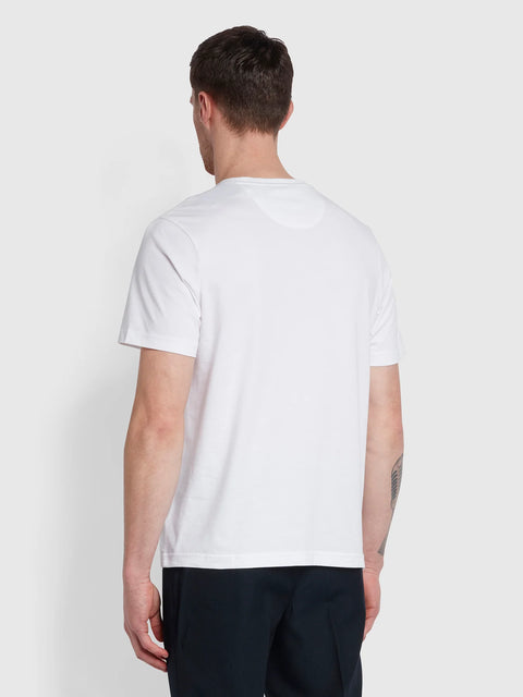 FARAH : Eddie T-Shirt - White