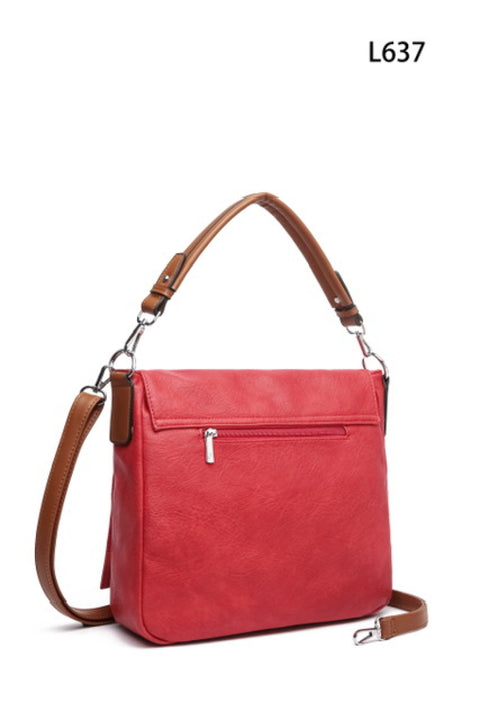 COPE CLOTHING : Shoulder Bag - Red
