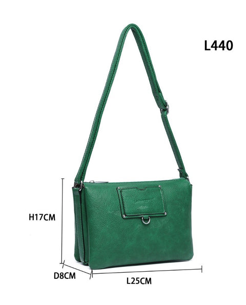 COPE CLOTHING : Shoulder Bag - Green