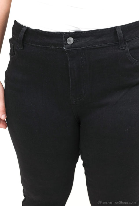 COPE CLOTHING : Curve Collection Black Jeans