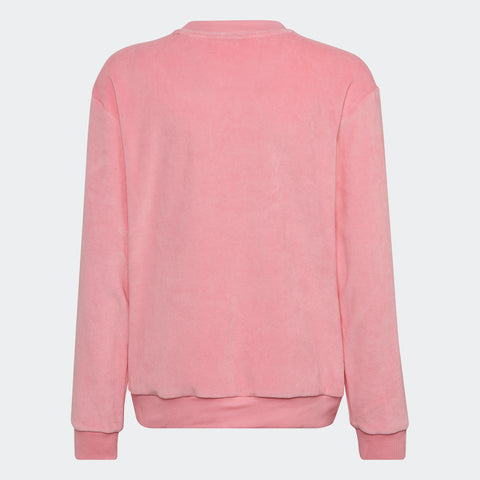 ADIDAS : Lounge Velour Sweatshirt