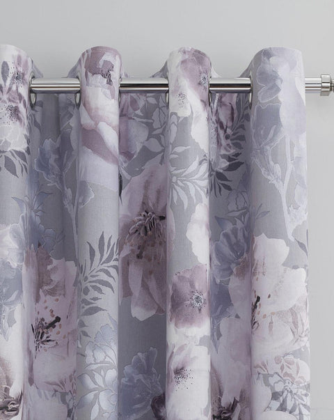 CATHERINE LANSFIELD : Dramatic Floral Curtain