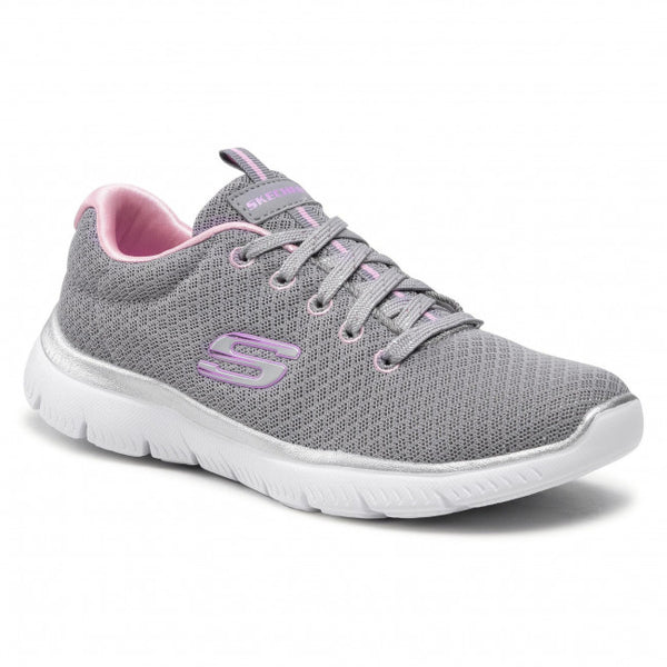 SKECHERS Gir's Summits Simply Special Trainers - Grey | 302070L