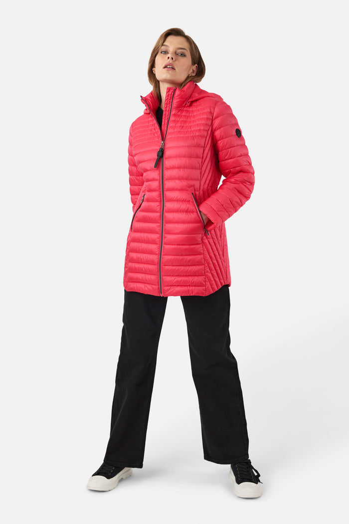 FRANDSEN Quilted Coat - Pink