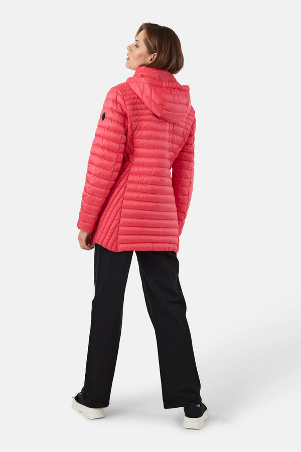 FRANDSEN Quilted Coat - Pink