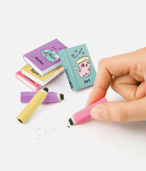 TOP MODEL : Eraser Set Mini School