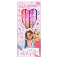 TOP MODEL Girly Gel Pen Set 6Pcs