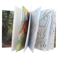 DEPESCHE Dino World Colouring Book with Colouring Pencils