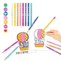 DEPESCHE Ylvi Colouring Book With Pen Set
