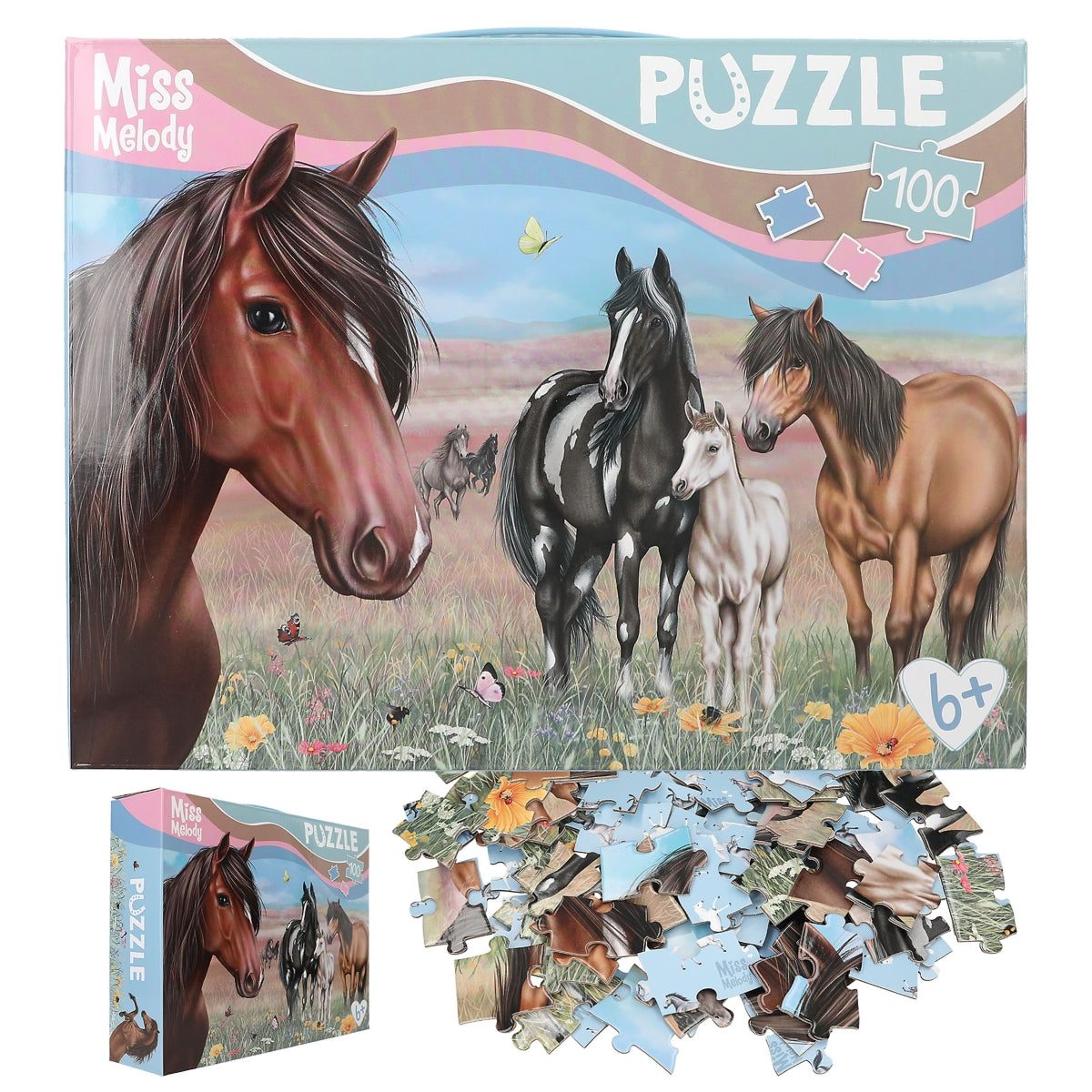 DEPESCHE Miss Melody Puzzle 100 Pieces