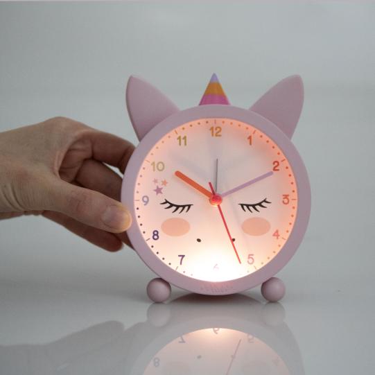 DEPESCHE Ylvi Alarm Clock - Pink 13.5cm