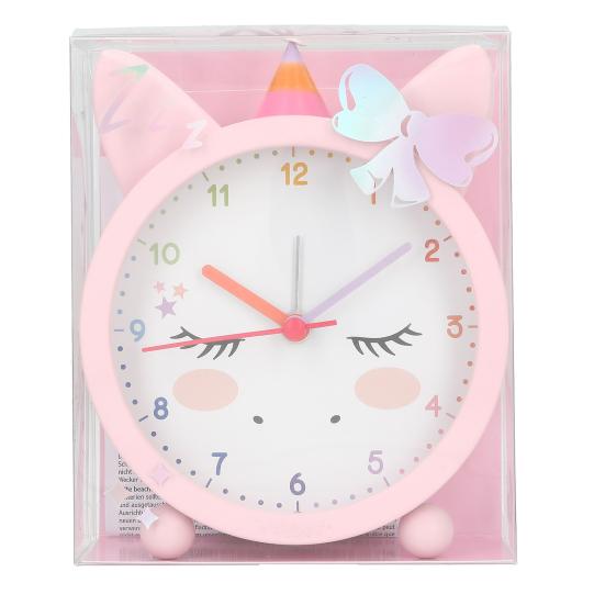 DEPESCHE Ylvi Alarm Clock - Pink 13.5cm