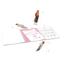 TOP MODEL Fashion Designer Colouring Book