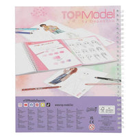 TOP MODEL Fashion Designer Colouring Book