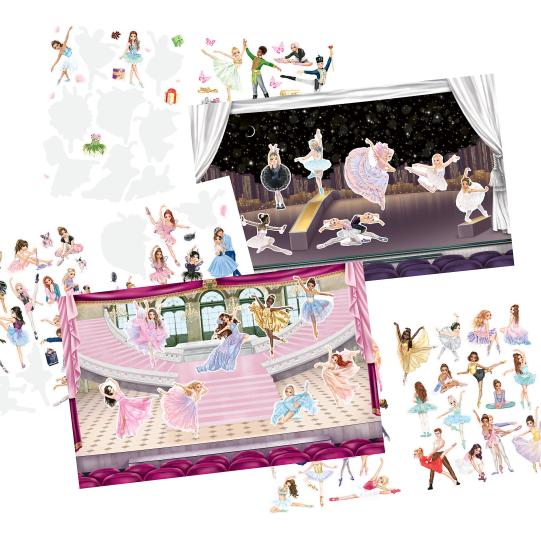 TOP MODEL Stickerworld - Ballet