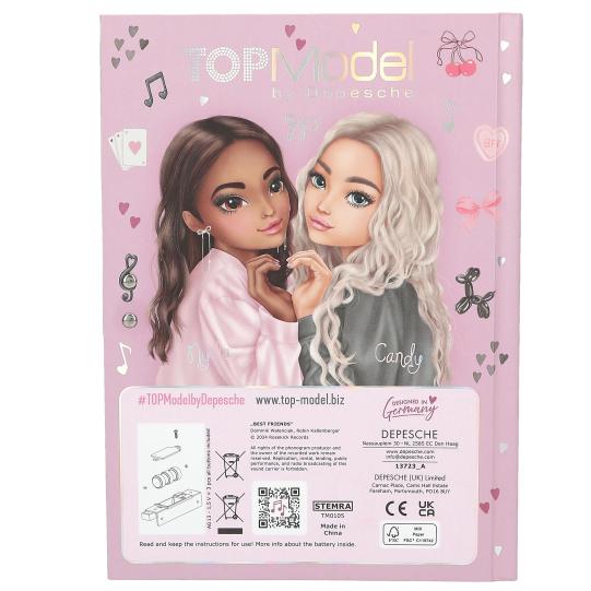 TOP MODEL Diary With Code And Sound - MY BFF