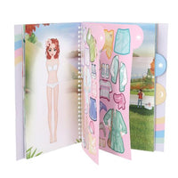 TOP MODEL Dress Me Up For One Day Sticker Book 32 Pages - 1Pc