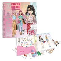 TOP MODEL Dress Me Up Stickerbook - Shopping Tour