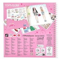 TOP MODEL Dress Me Up Stickerbook - Shopping Tour