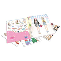 TOP MODEL Dress Me Up Stickerbook - Shopping Tour
