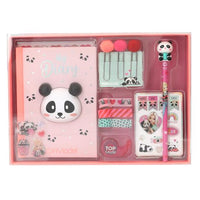 TOP MODEL Create Your Diary Panda Stationary Set