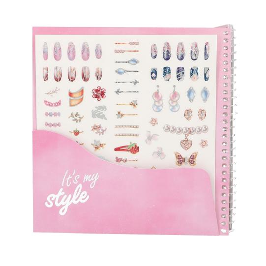 TOP MODEL Dress Me Up Sticker Book - Face