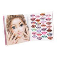 TOP MODEL Dress Me Up Sticker Book - Face