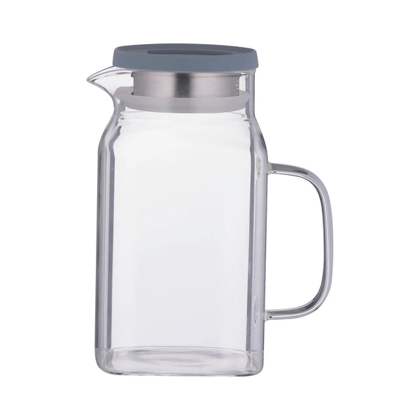 KILNER Fresh Store Square Glass Fridge Jug 1.2L