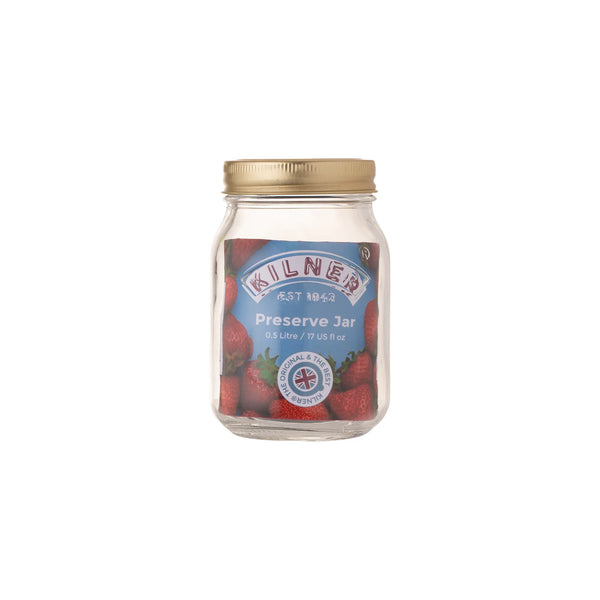 KILNER Preserve Glass Jar 0.5 Litre
