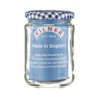 KILNER Round Twist Top Glass Jar 370ml
