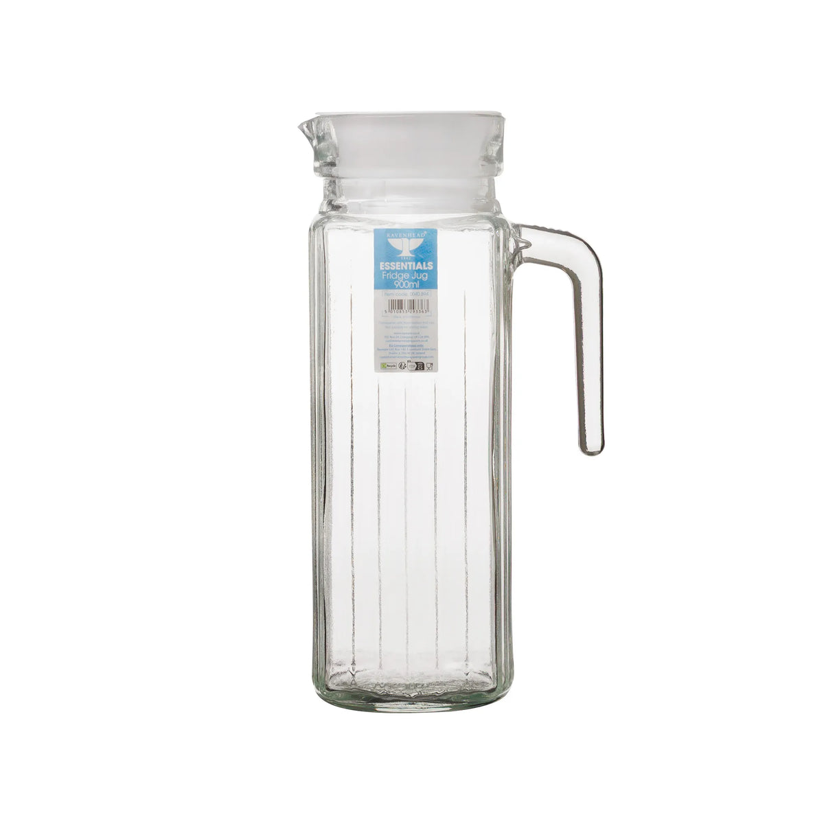 RAVENHEAD Essentials Fridge Jug With Lid 900ml