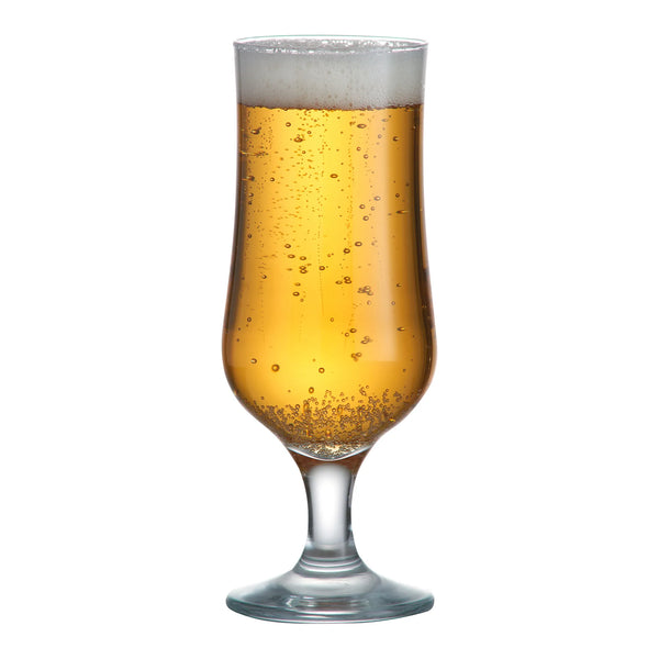 RAVENHEAD Tulip Set Of 4 Stemmed Beer Glasses 35cl