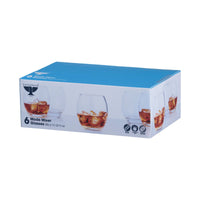 RAVENHEAD Mode Set Of 6 Mixer Glasses 38cl