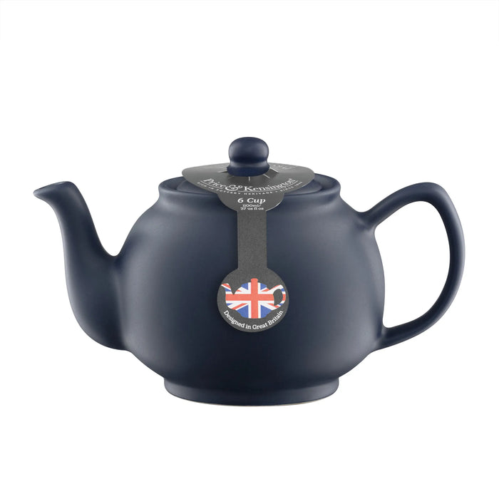 PRICE & KENSINGTON Matt Navy Blue 6cup Teapot 1100ml