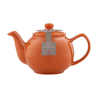PRICE & KENSINGTON Burnt Orange 6 Cup Teapot 1100ml