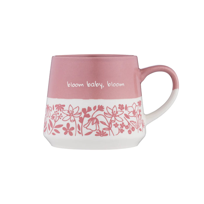 PRICE & KENSINGTON Bloom Baby Bloom Slogan Mug 450ml - Pink
